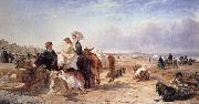 William Havell Weston Sands in 1864 oil on canvas